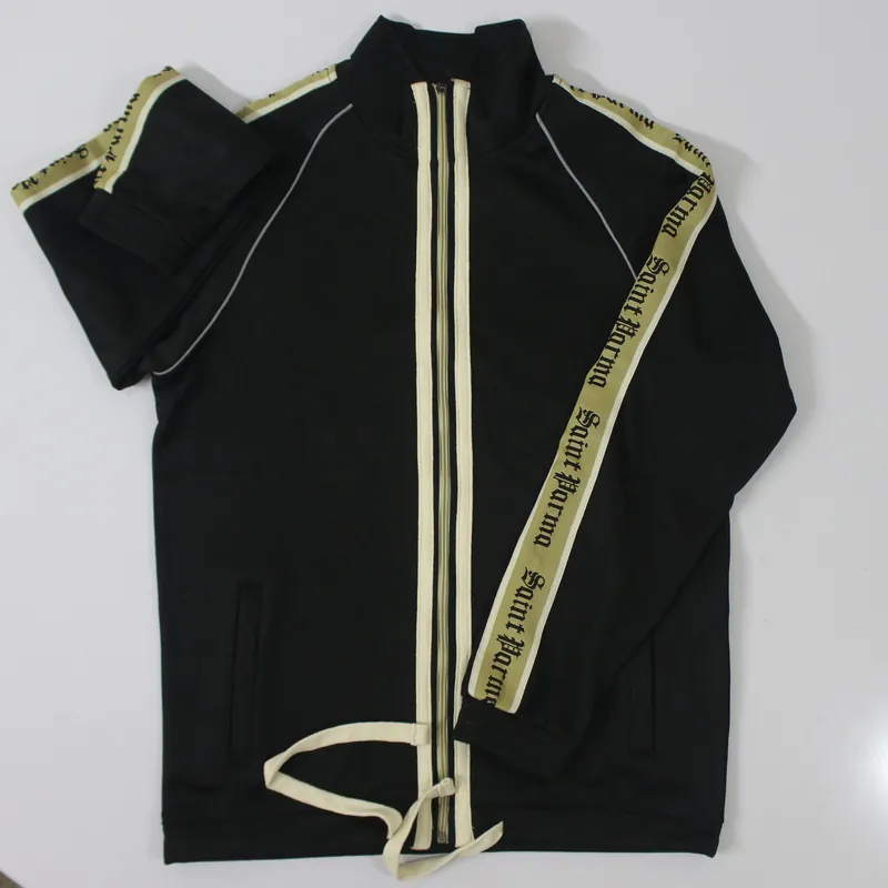 The finished Saint Parma track jacket sample