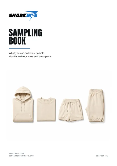 Cover of the Sharknits sampling book