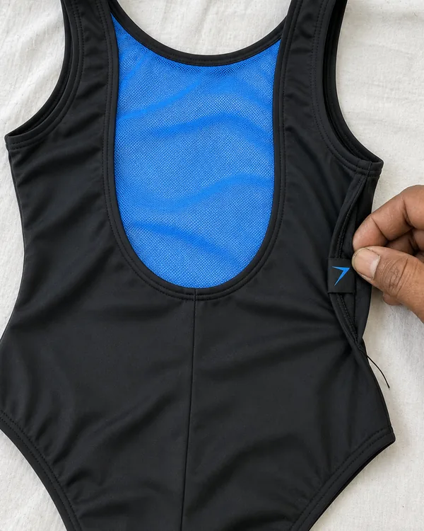 ADAGIO tank leotard, close up