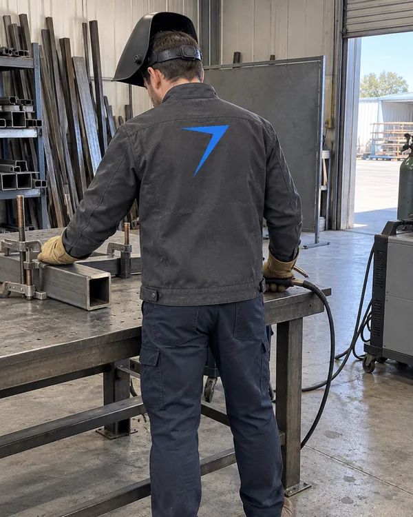 BRAZE aramid welding jacket