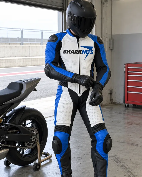 CHICANE leather race suit