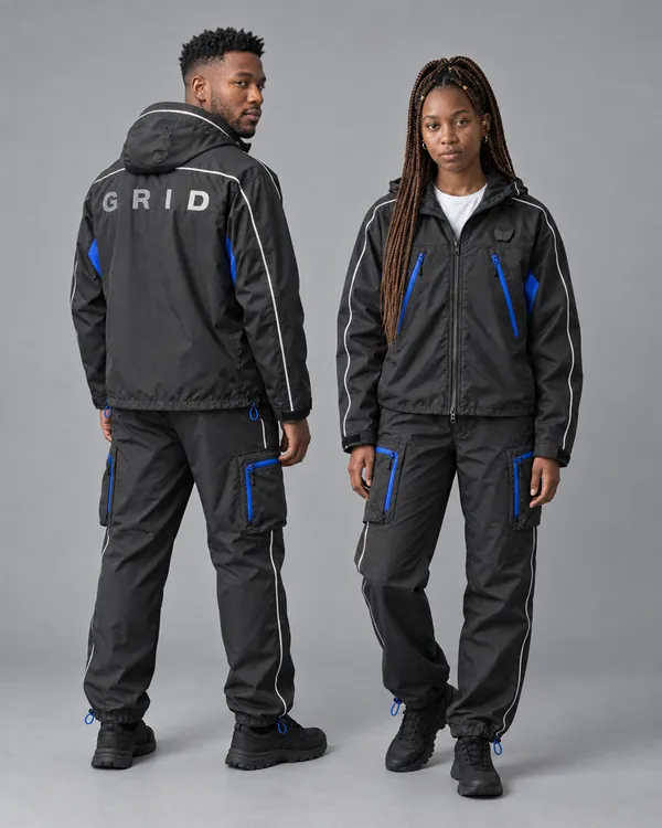 GRID technical shell and cargo pants