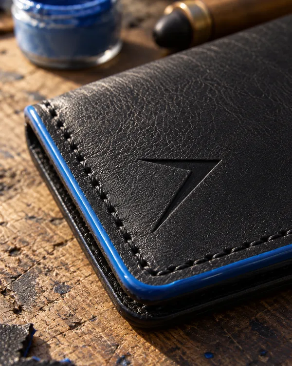 LEDGER wallet and card holder, close up