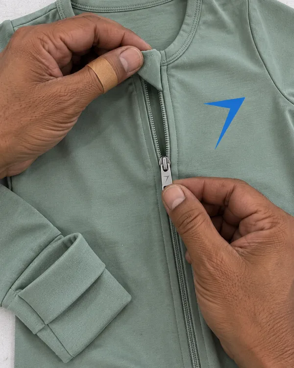 LULL kids pajama set, close up