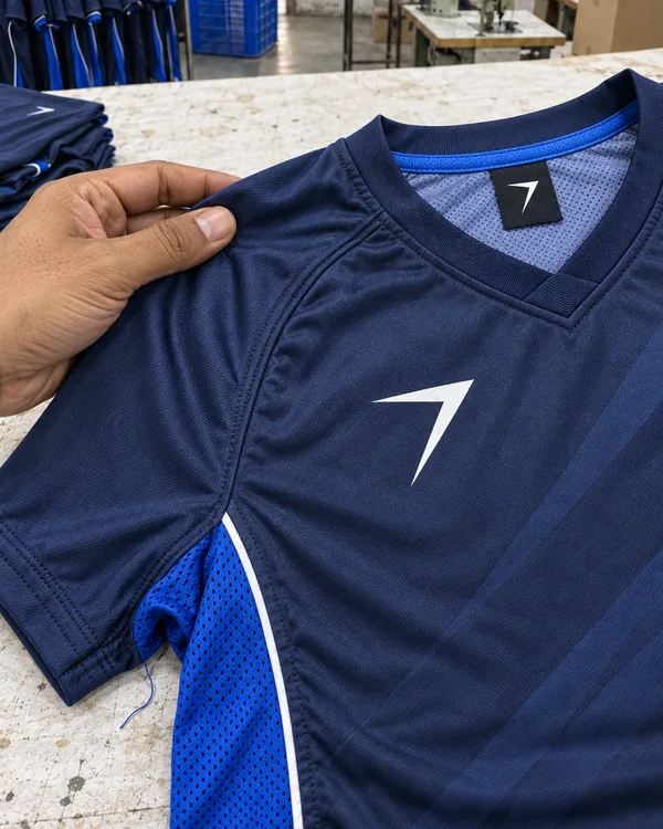 PITCH soccer kit, close up