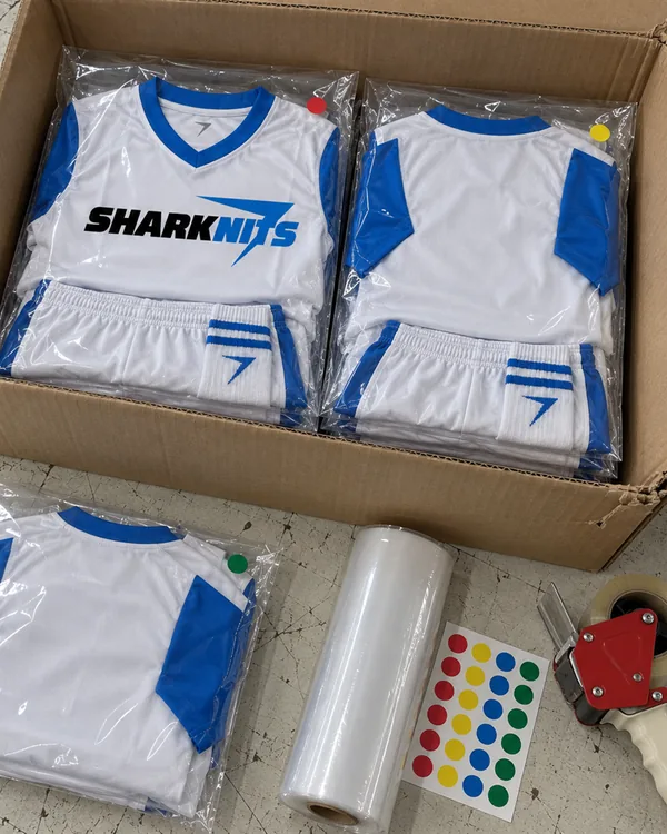 ROOKIE youth soccer kit, close up