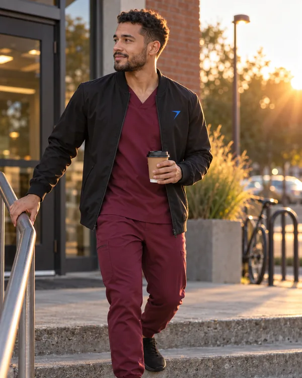ROUNDS jogger scrub set
