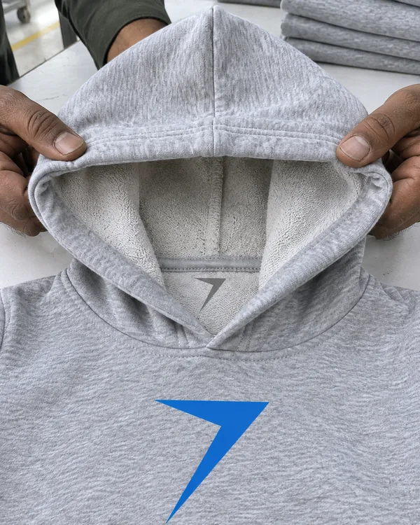 SCOUT kids hoodie set, close up