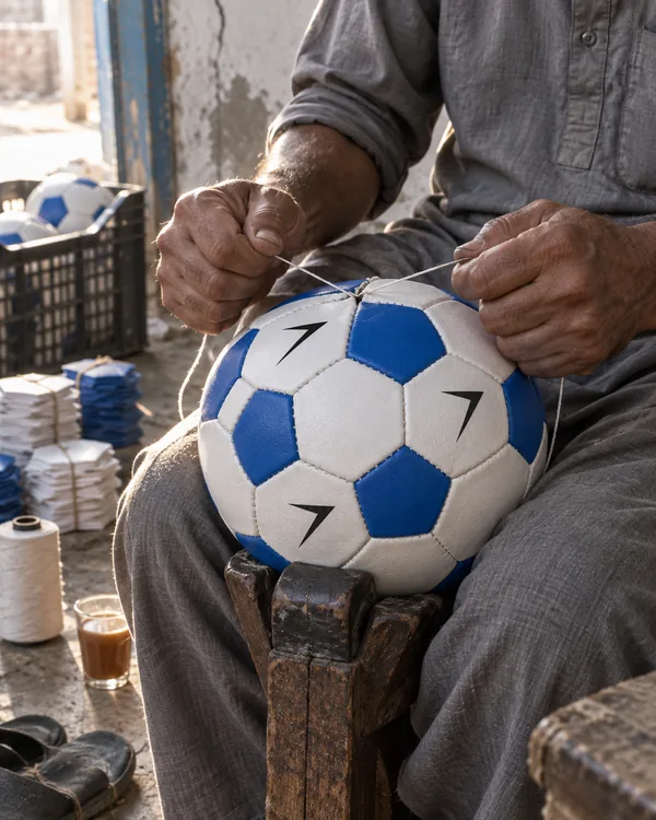 STRIKE hand stitched soccer ball