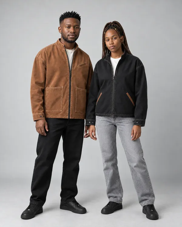 TURN reversible chore coat