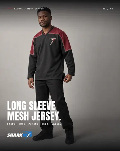 SIGNAL mesh jersey post