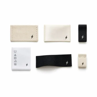 Woven and printed neck labels and care labels