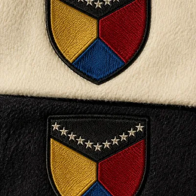 Embroidered shield patches