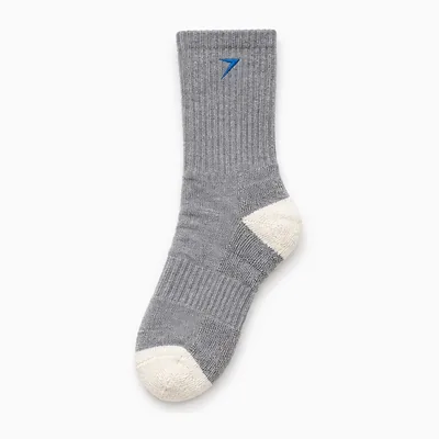 Gray training sock