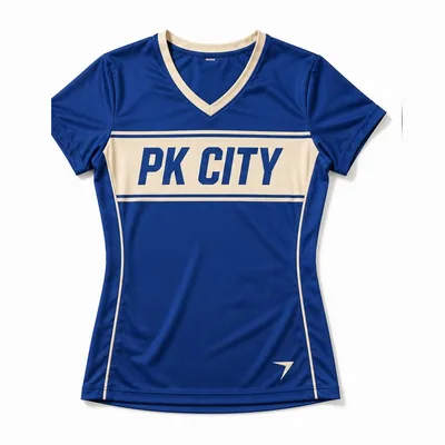 Blue volleyball jersey