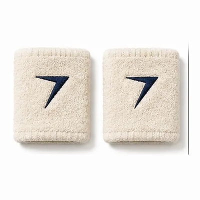 Cream terry wristbands